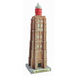Vuurtoren Westkapelle 25cm. met verlichting