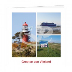 Wenskaart Vuurtoren Compilatie
