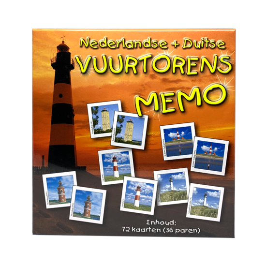 Vuurtorens Memo, Nederlandse + Duitse Vuurtorens Memo, Nederlandse + Duitse