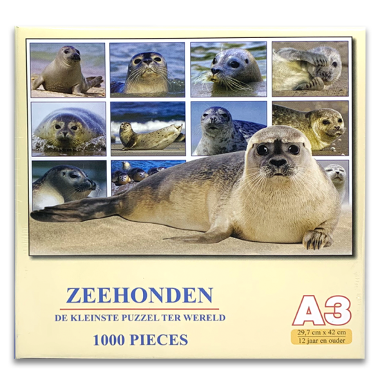 Legpuzzel Zeehonden Compilatie 1000 stukjes Legpuzzel Zeehonden Compilatie 1000 stukjes
