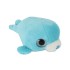 Pluche Zeehond met Glitter Ogen Blauw 11,5cm.