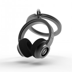 Metalmorphose Sleutelhanger Headphone Black