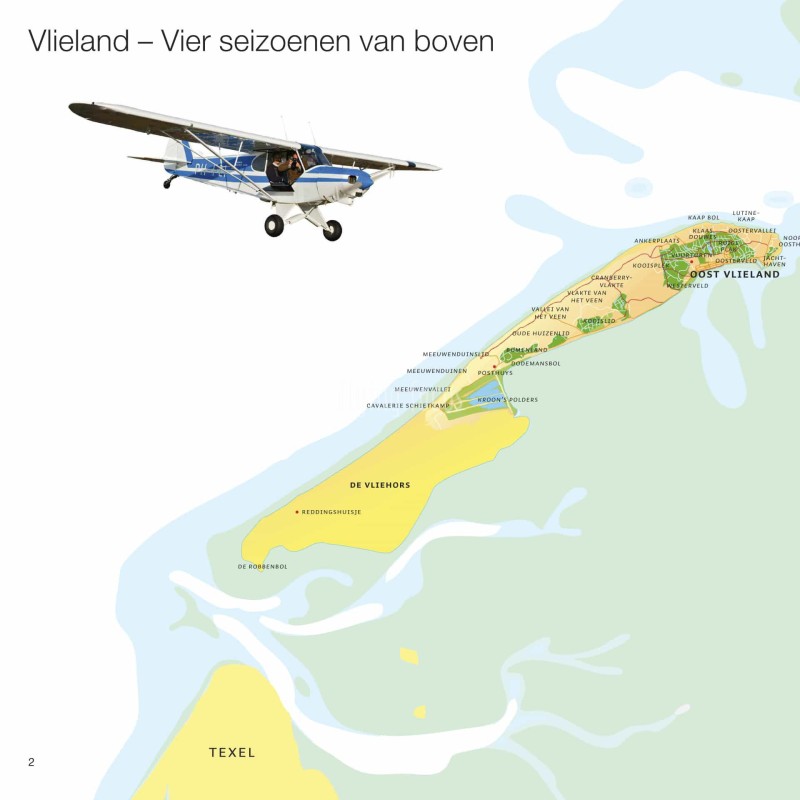 Vlieland vier seizoenen van boven