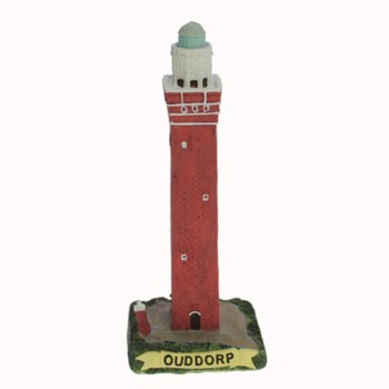 Vuurtoren Ouddorp 13 cm.