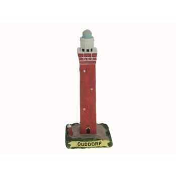 Vuurtoren Ouddorp 13 cm.