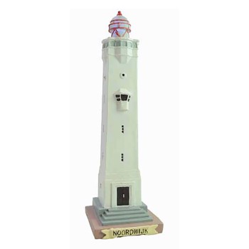 Vuurtoren Noordwijk 25cm. met verlichting
