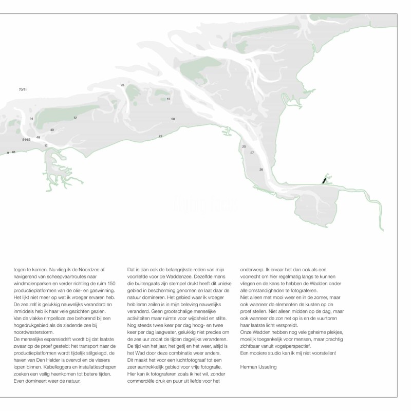 Wadden vier seizoenen van boven