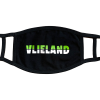 Mondkapje Vlieland Groen-Wit
