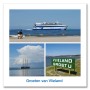 Ansichtkaart 15x15 Veerboot Vlieland Compilatie