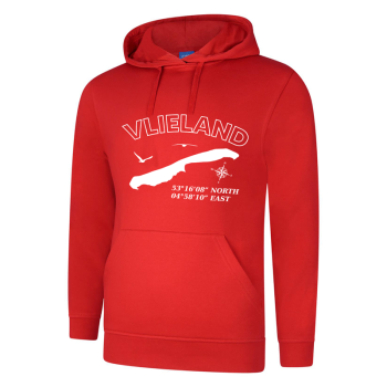 Vlieland Hoodie Red