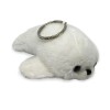 Pluche Tashanger Zeehond Wit 8,5cm.