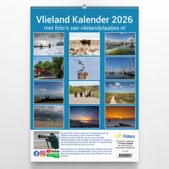 Vlieland Kalender 2026 - vlielandplaatjes.nl
